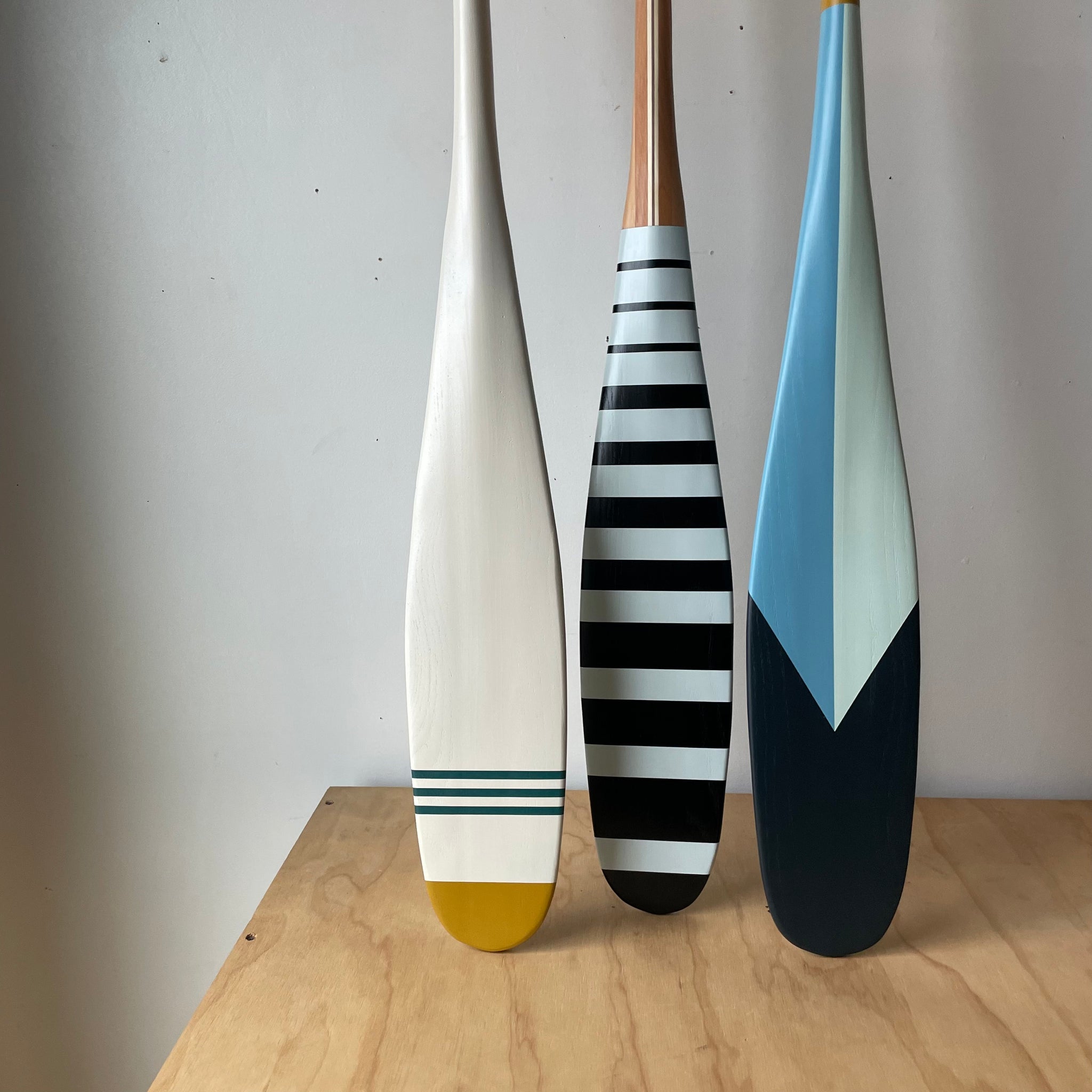Two-Step Handmade Artisan Paddle by Sanborn Canoe