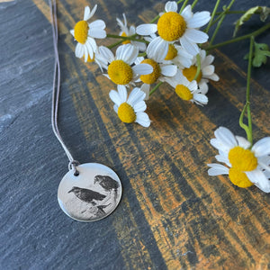 Two Ravens Photo Necklace by Everyday Artifact