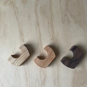 Wooden Paddle Holder by Sanborn Canoe