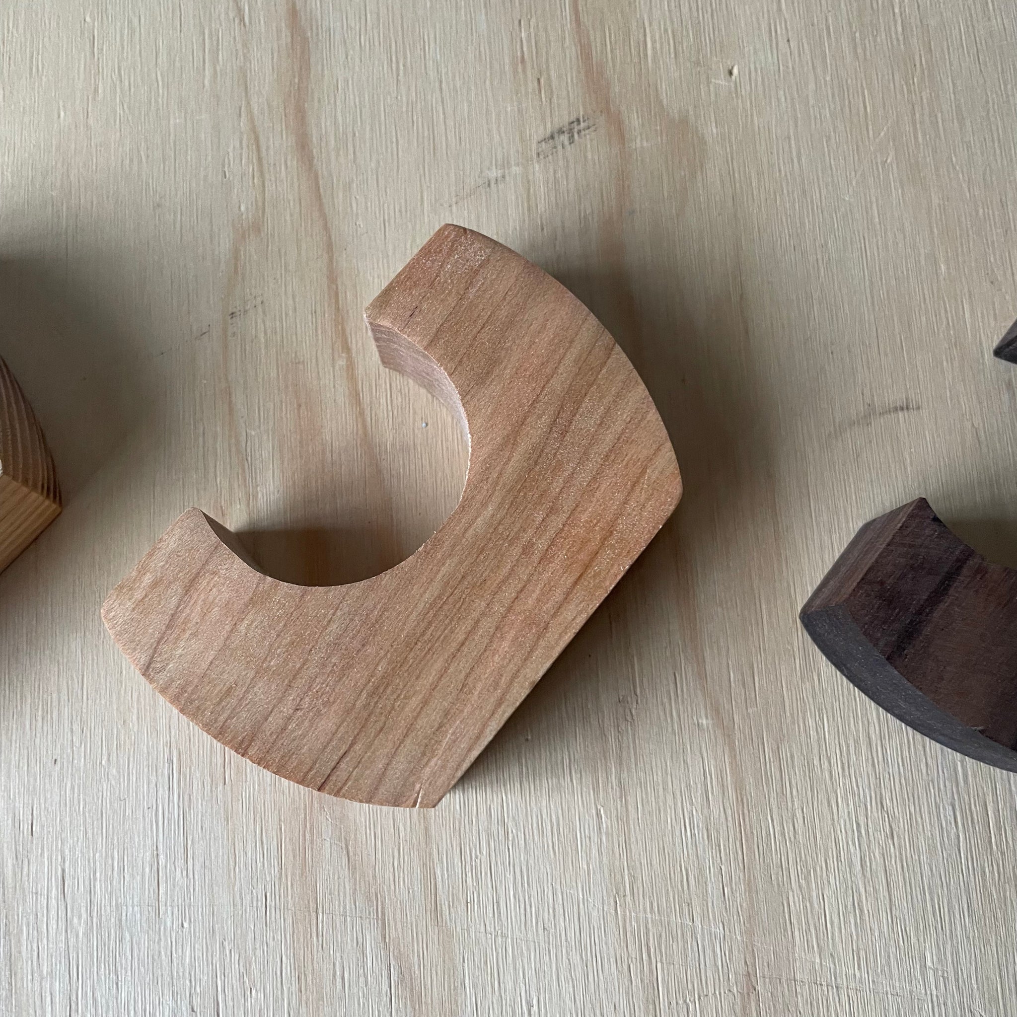 Wooden Paddle Holder by Sanborn Canoe