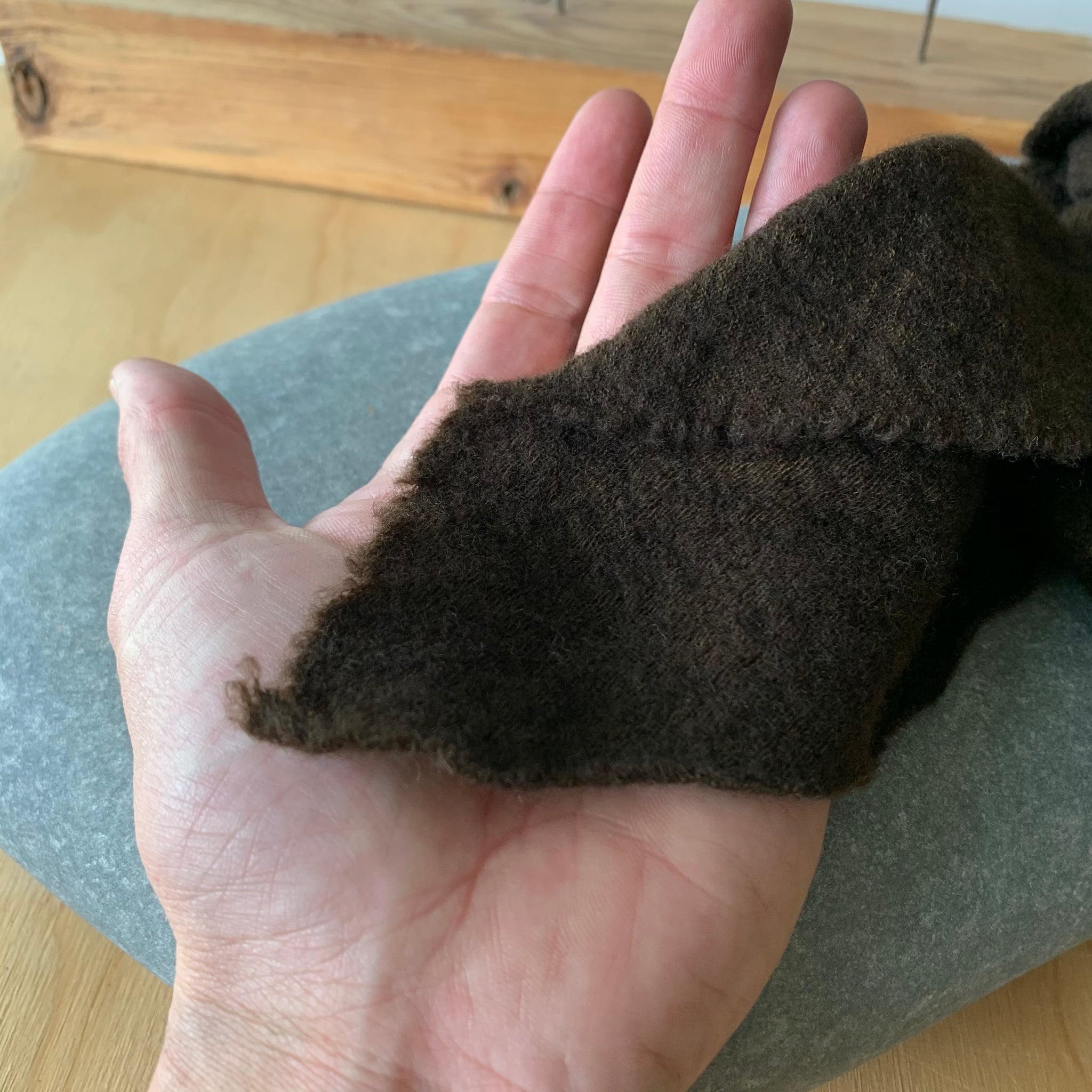 Wool Cloud Scarf in Umber by Scarfshop