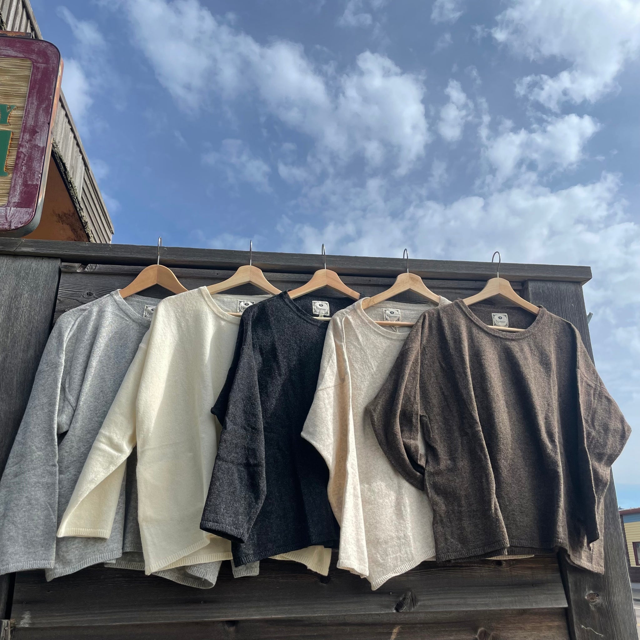 Wool Sweater with Pockets