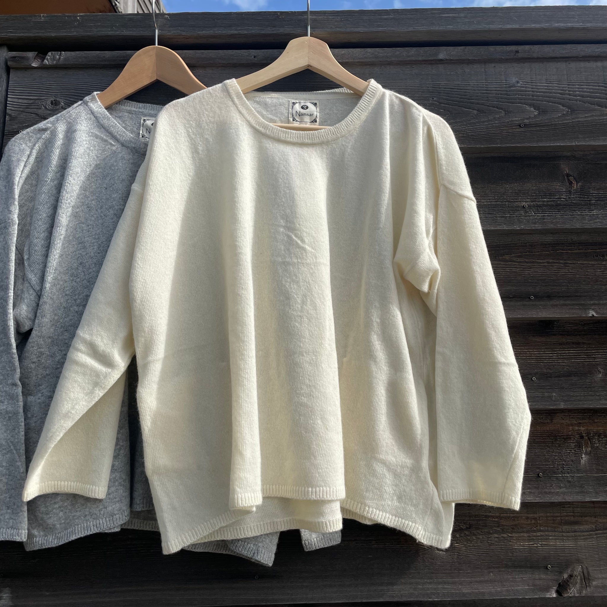 Wool Sweater with Pockets