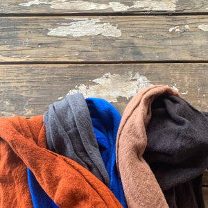 Wool Cloud Scarf in Cayenne by Scarfshop - Upstate MN 