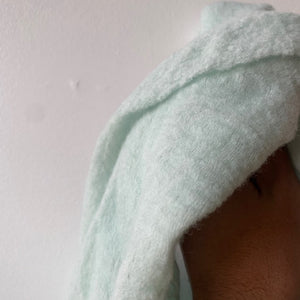 Wool Cloud Scarf in Mint by Scarfshop - Upstate MN 