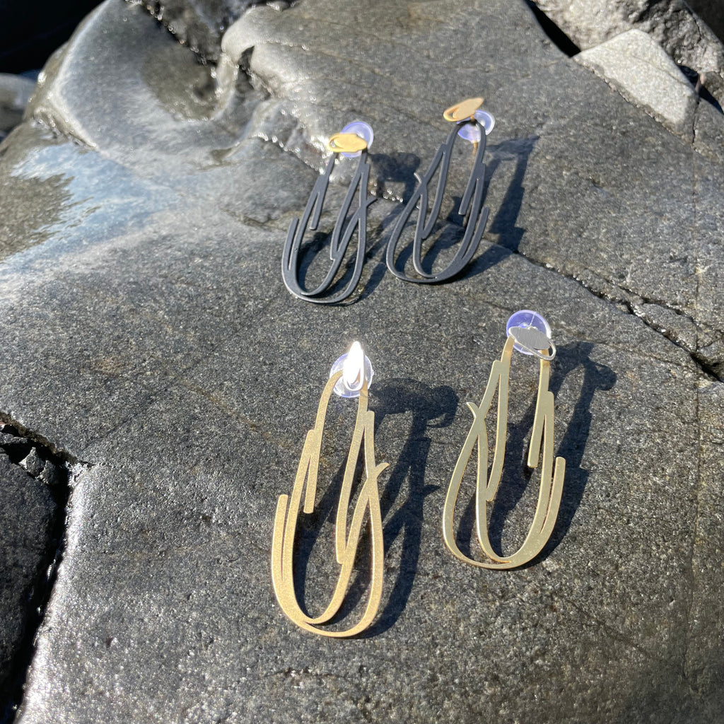 X2 Flint Stud Earrings by Insync Design