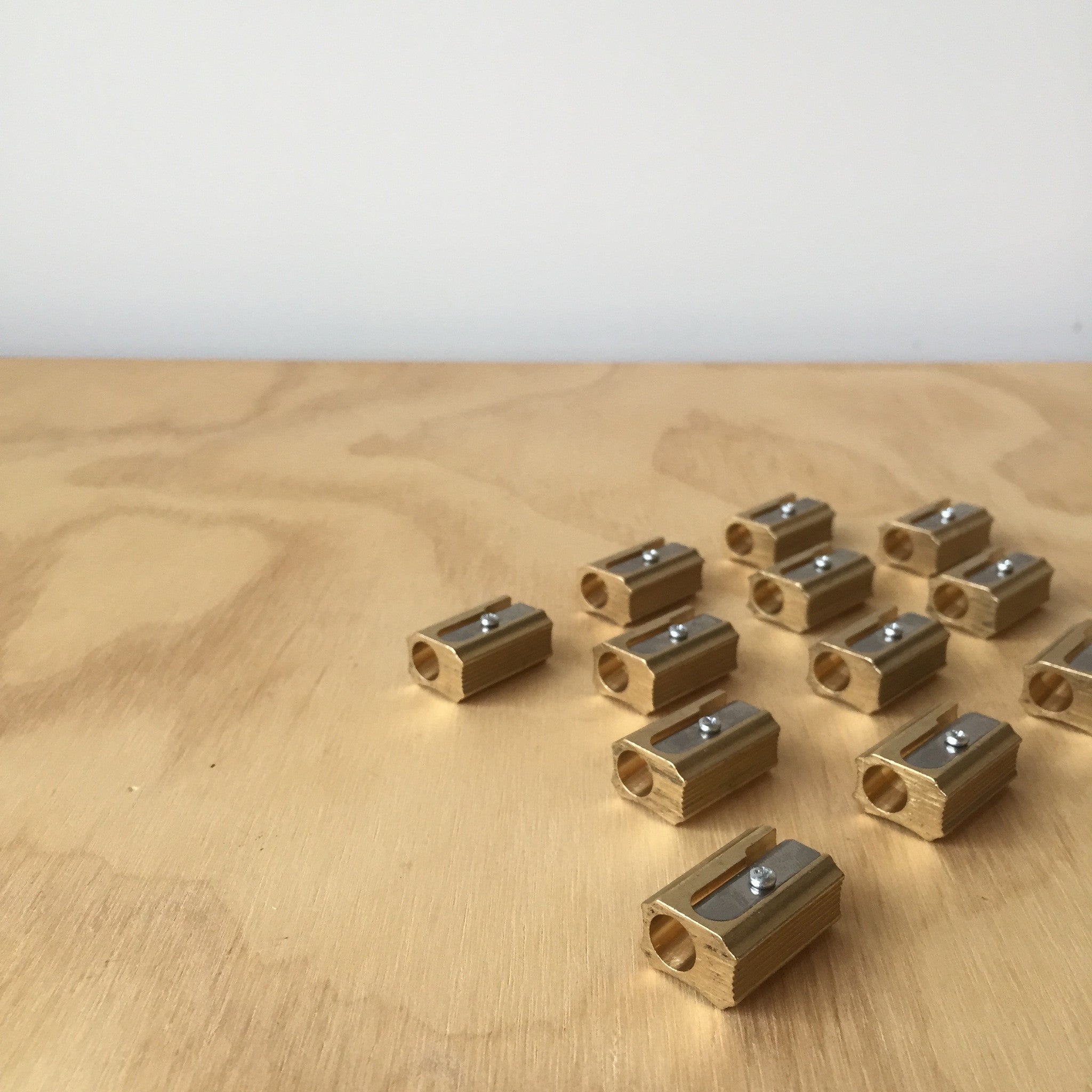 Brass Single Pencil Sharpener - Upstate MN 