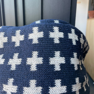 Repeating Cross Reversible Throw by Jill Malek for In2Green